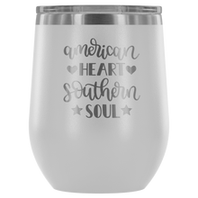 Load image into Gallery viewer, American Heart Southern Soul Wine Tumbler