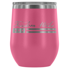 Load image into Gallery viewer, Freedom Works Logo Wine Tumbler